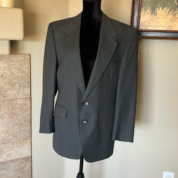 JORDAN MARSH Austin Hill dark grey Suit Jacket!! - Picture 1 of 13